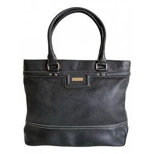 Kate Spade Blakely Large Black Pebbled Leather Double Handles Handbag Purse